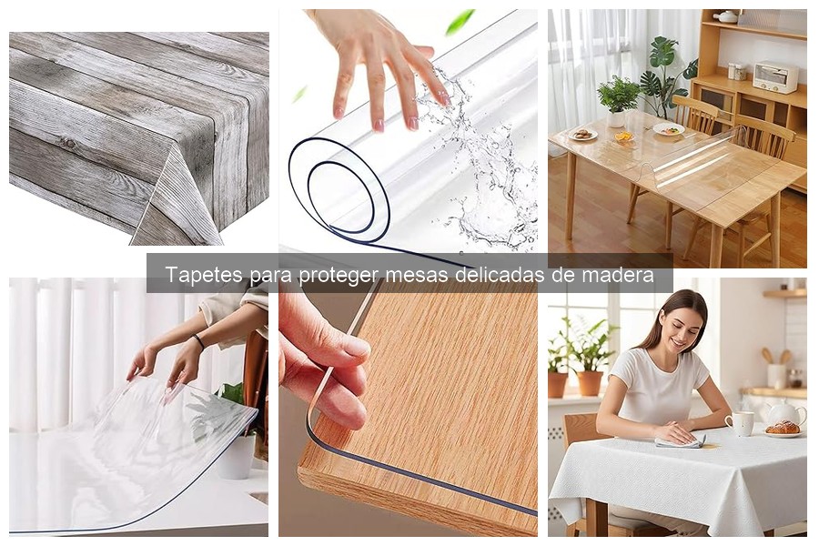 Ventajas y Desventajas de Usar Tapetes en Mesas de Madera